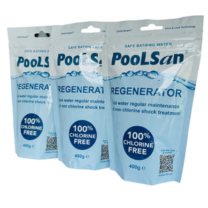 PoolSan Regenerator Non Chlorine Shock, Active Oxygen Granules 1200Gr - PoolSan Official UK Site