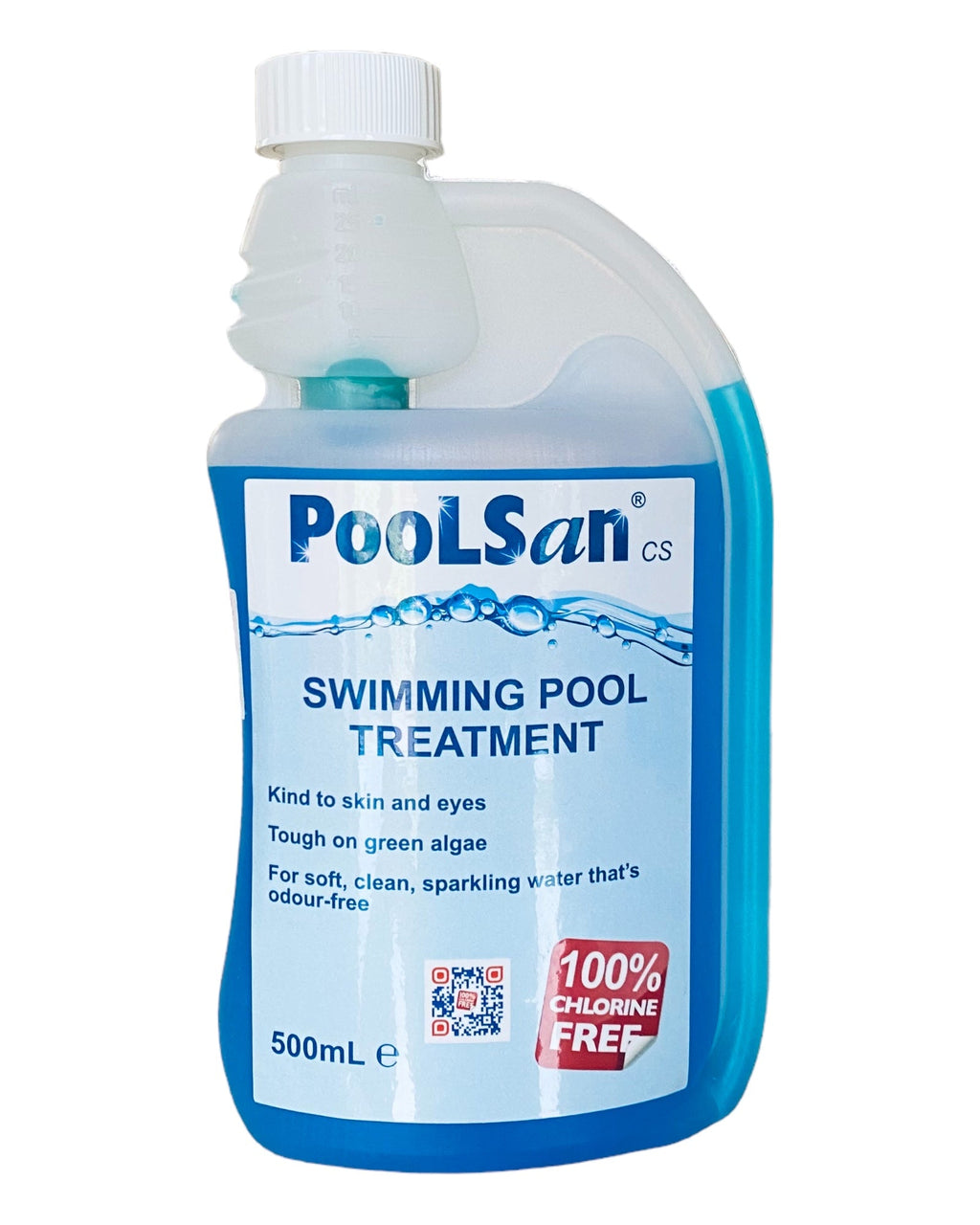 PoolSan CS Multi-Function Algaecide & Water Conditioner 500mL - PoolSan Official UK Site