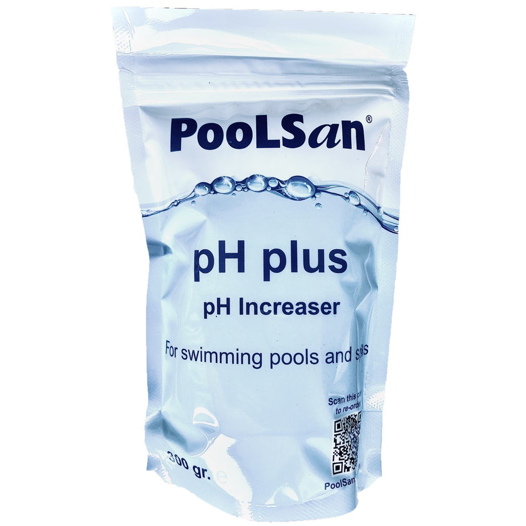 PoolSan pH Plus pH increaser 300gr for pools & hot tubs - PoolSan Official UK Site