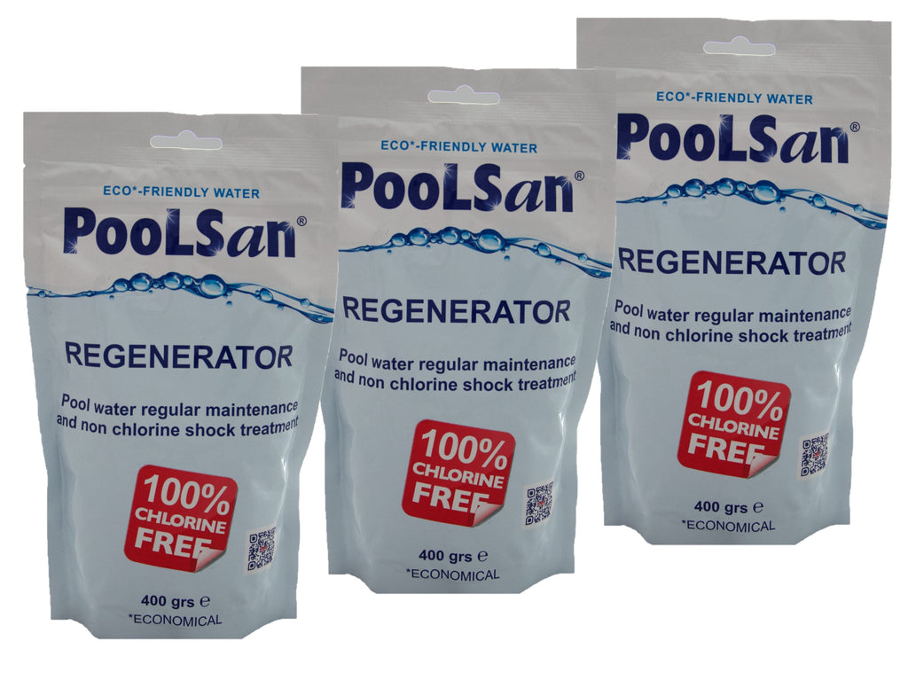 PoolSan Regenerator Non Chlorine Shock, Active Oxygen Granules 1200Gr - PoolSan Official UK Site