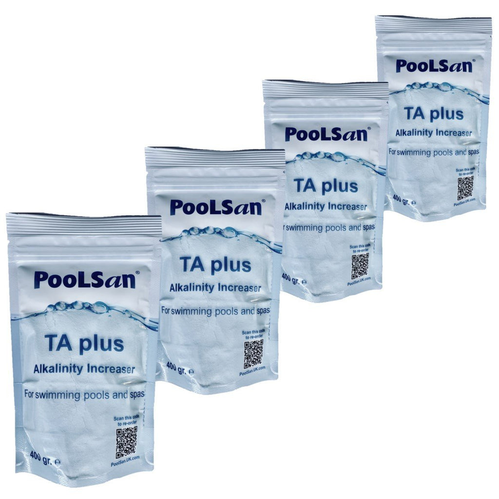 PoolSan TA Plus Alkalinity Increaser 1600gr for pools & hot tubs - PoolSan Official UK Site